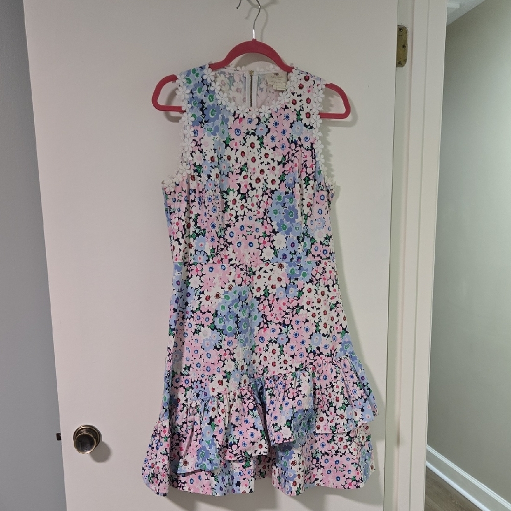 Kate Spade Floral Dress - Pink and Blue